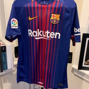 2017-2018 Nike FC Barcelona home Jersey